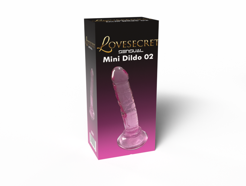 Lovesecret Sensual – LS31 – Mini Dildo 02 Pink – Realistische Mini Dildo met Zuignap