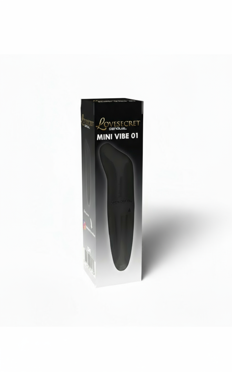 Lovesecret Sensual – LS42 Mini Vibe 01 – Mini G-Spot Vibrator Zwart