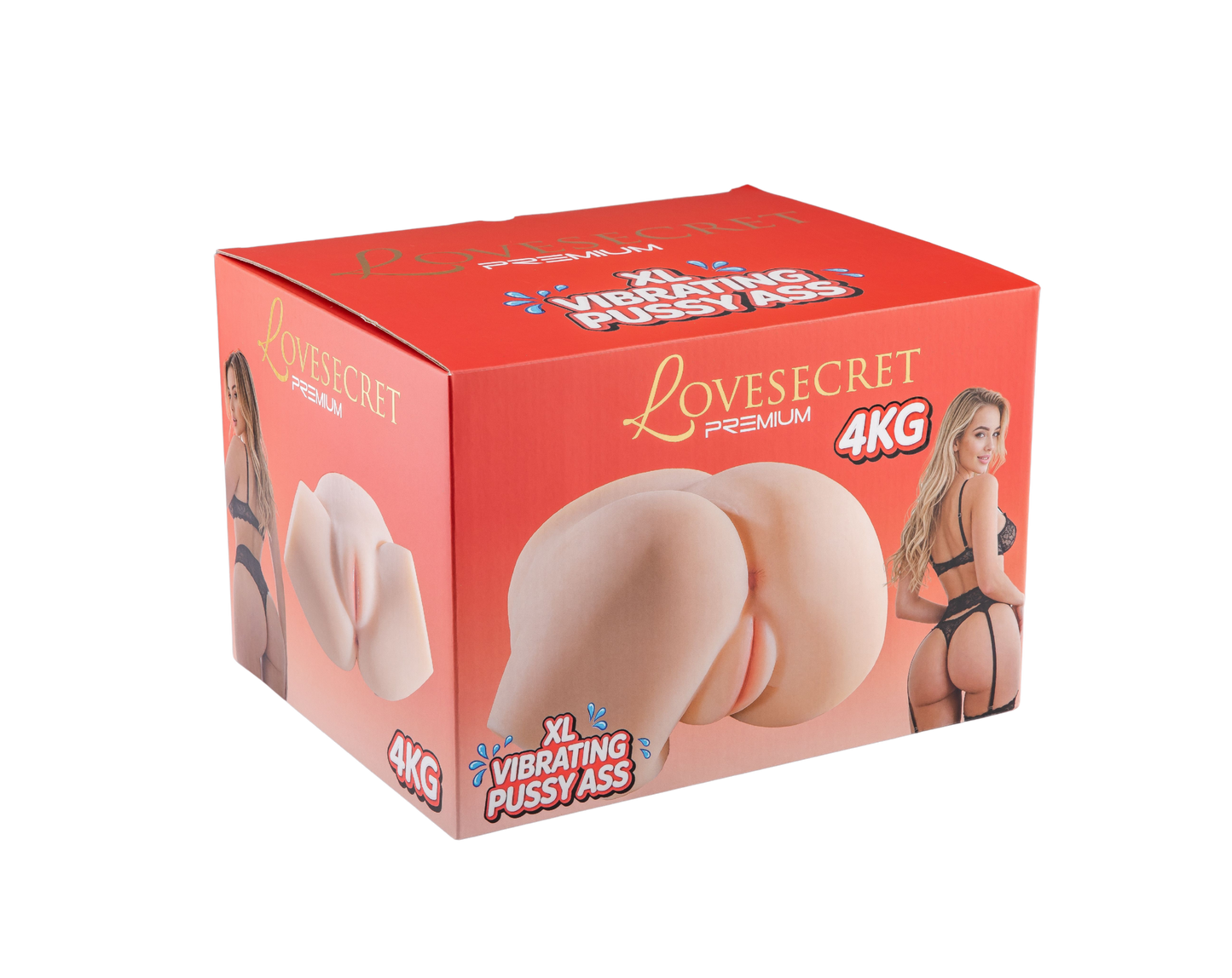 XL Realistische Masturbator met Vibratie en Dubbele Opening – 4 kg