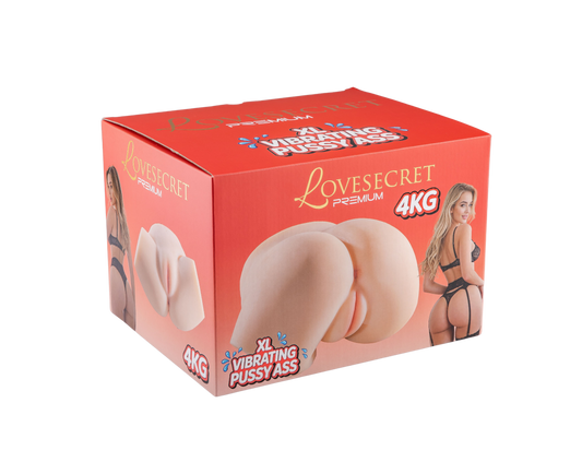 XL Realistische Masturbator met Vibratie en Dubbele Opening – 4 kg