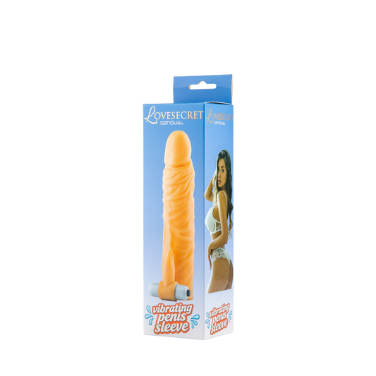 Vibrerende Penis Sleeve met Uitneembare Bullet
