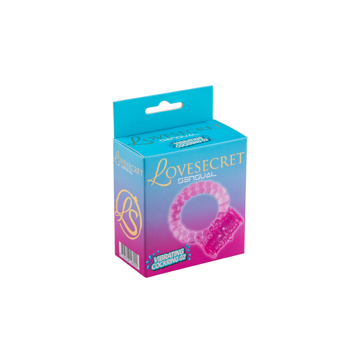 Vibrerende Cockring met Getextureerde Bullet – Pink