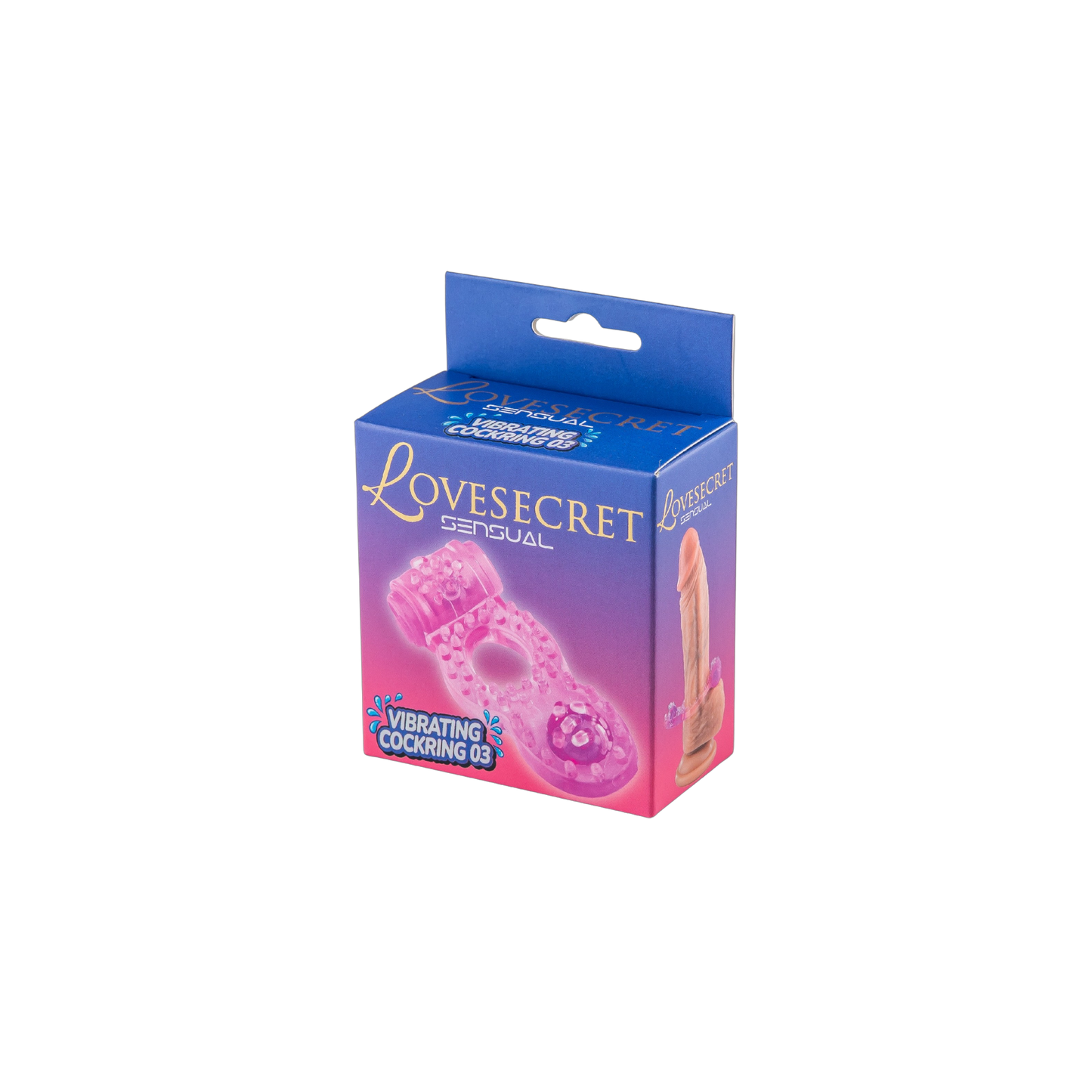 Vibrerende Cockring met Massagebolletjes – Pink