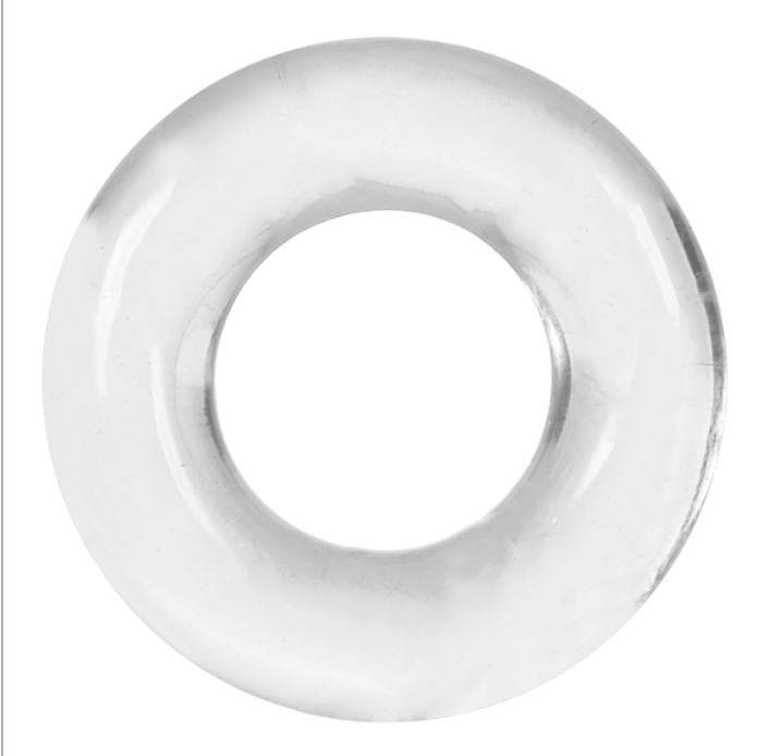 Lovesecret Sensual – LS36 – Cockring 2-Pack 02 (Clear & Black)