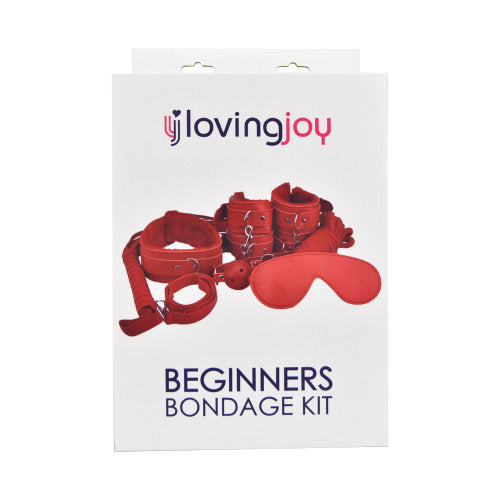 Loving Joy - Bondage Set Red - N11588 - 8 Pieces Bondage Set - BDSM Bondagebox