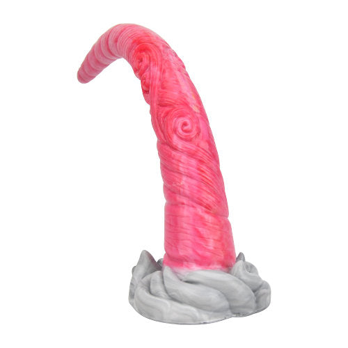 XXLTOYS Eenhoorn Dildo - N11774 - XXL roze/grijze Dildo - Enorme Lengte 46 CM