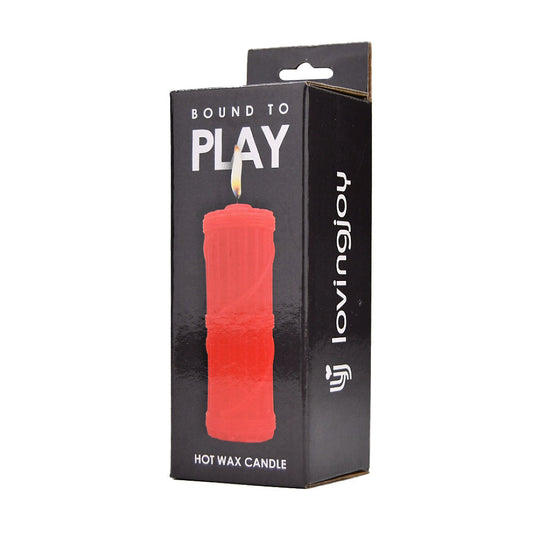 Bound to Play - N12144 - Hot Wax Candle Red Candle Low Temperature