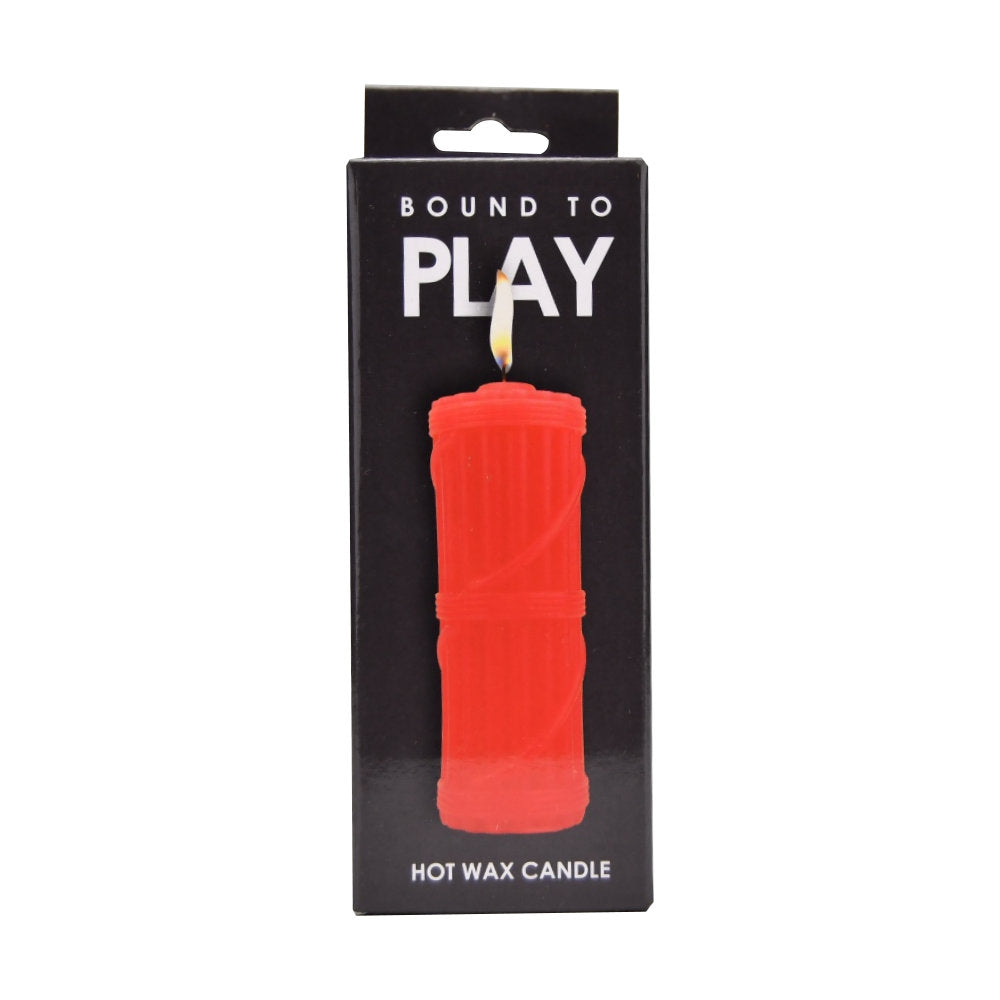 Bound to Play - N12144 - Hot Wax Candle Red Candle Low Temperature