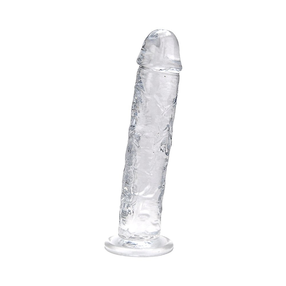 8.5 Inch Insertable Clear Realistic Dildo With Suction Cup - 21,5 CM - N12184