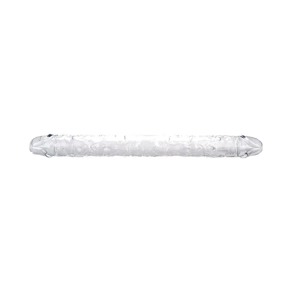 Loving Joy - 18 Inch Jelly Clear Double Dildo - Mega Size 45.5 CM Flexible - N12191