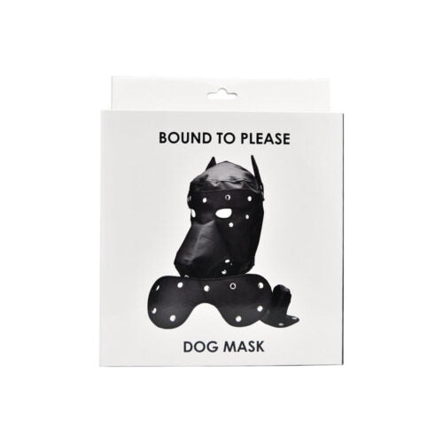 Bound To Please - N12240 - Hondenmasker - BDSM Bondage - Wil jij deze hond uitlaten ?