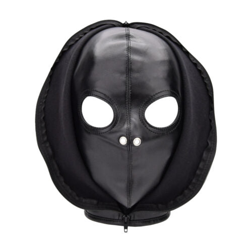 Bound To Please - N12242 - Open Eyed Hood Mask - BDSM Bondage