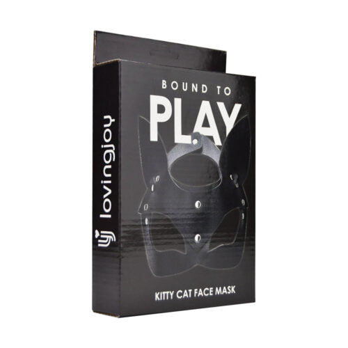 Black Mask Kitty Cat Face - N12283 - Bondageset