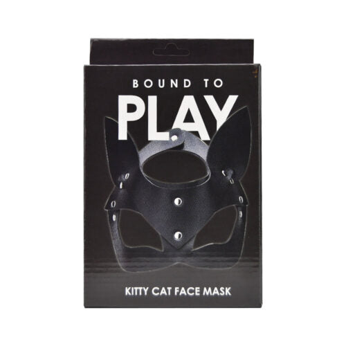 Black Mask Kitty Cat Face - N12283 - Bondageset