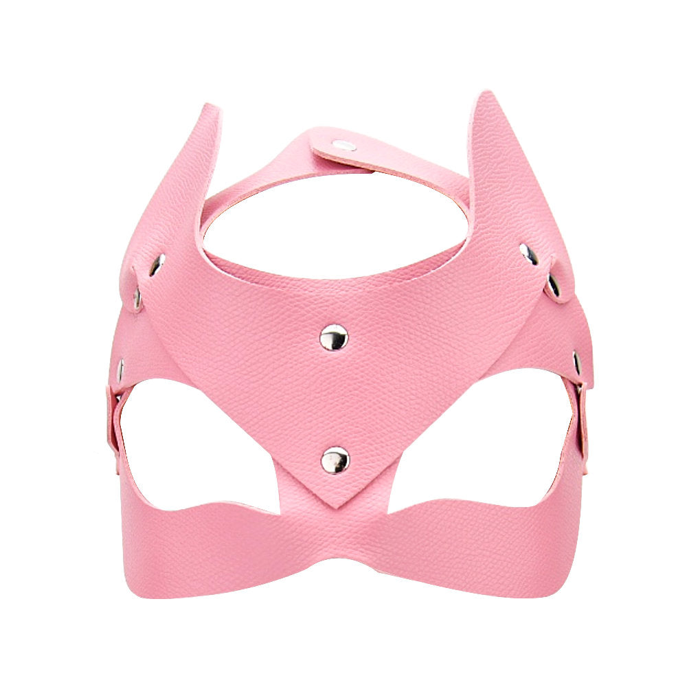 Pink Mask Kitty Cat Face - N12285 - Bondageset