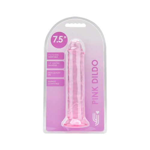Loving Joy - 7.5 Inch Pink Realistic Dildo With Suction Cup - 20 CM - N12305