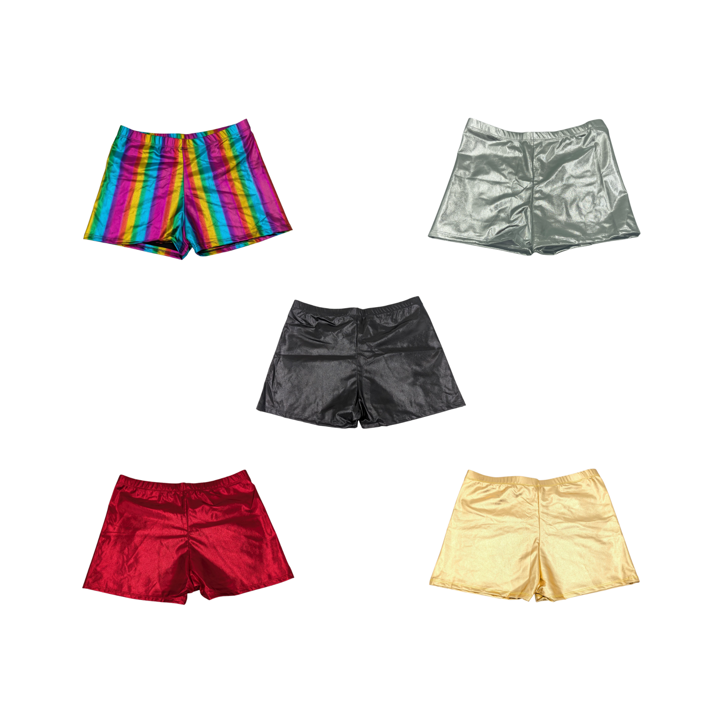 Glossy Kinky Boxer Mix 8 Pack - 8 Different Colours