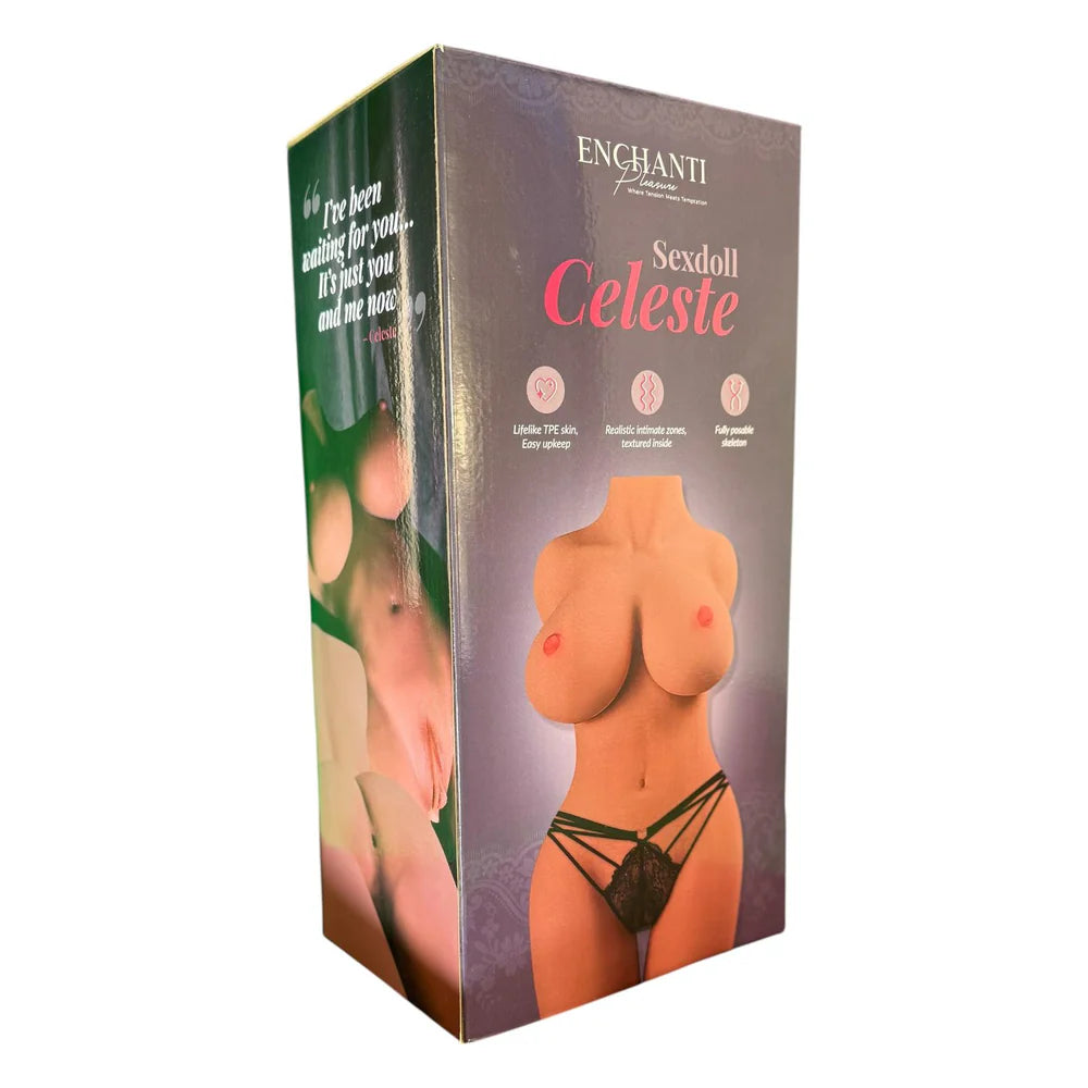 Celeste XXL Realistische Body Masturbator – 3,8 kg Ultra Heavy Masturbator met Full Body Design