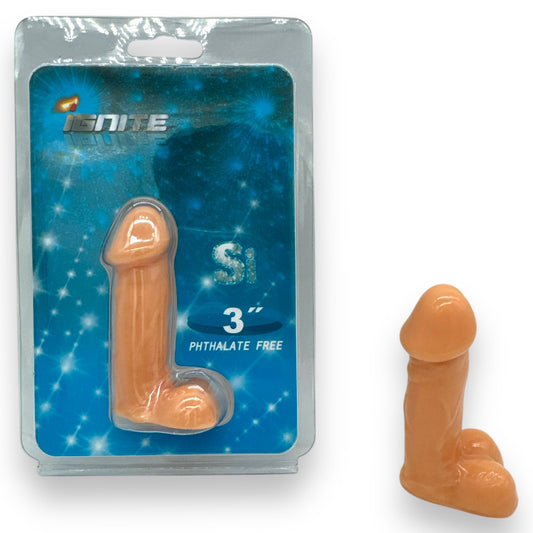 Trendy Deals - 8cm Realistische Mini Dildo - Huidskleur