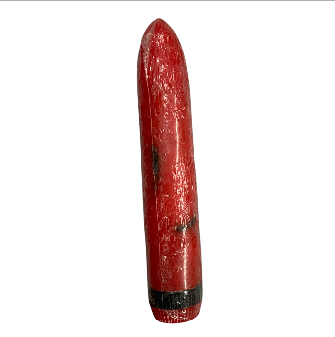 Realistische Vibrator – 18 cm | Bordeaux Rood | Glad | Batterijgestuurd