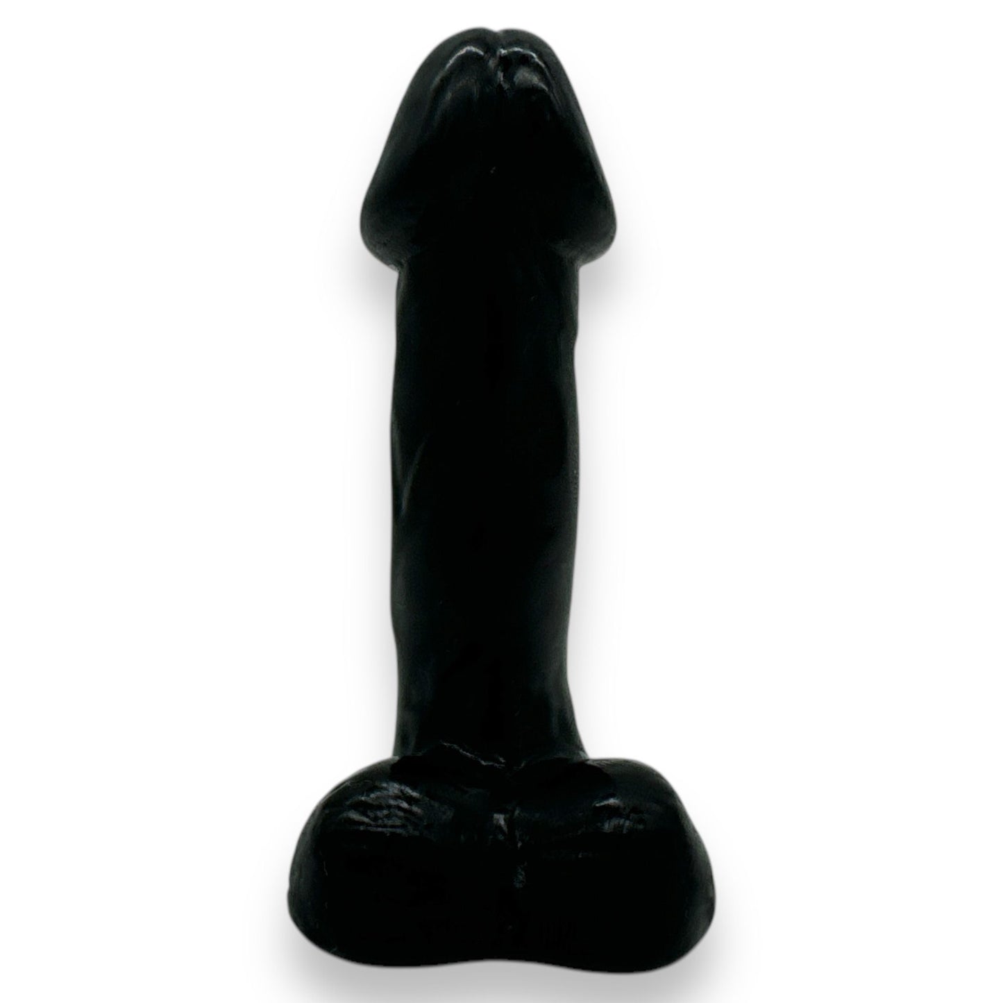 Trendy Deals - 8cm Realistische Mini Dildo - Zwart