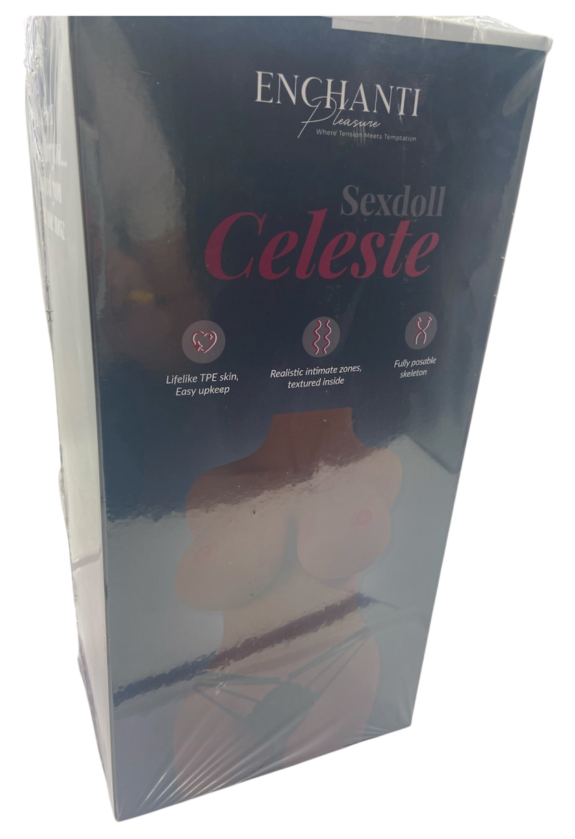 XXL Realistische Body Masturbator 4,3 kg – Grote Borsten – Premium Full Body Masturbator Bruin