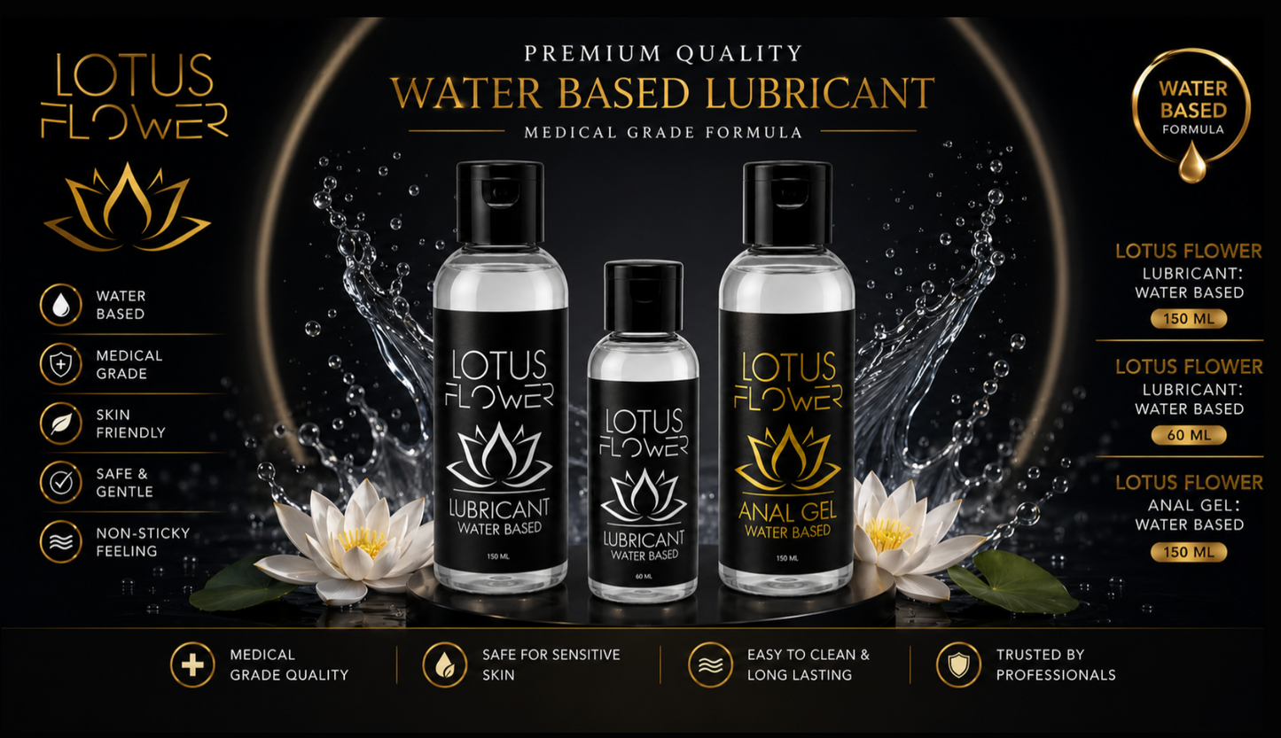 Lotus Flower Glijmiddel Voordeelverpakking-3pack