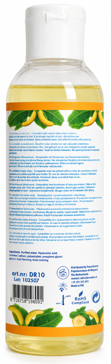 Power Escorts Glijmiddel 9-Pack 200 ml