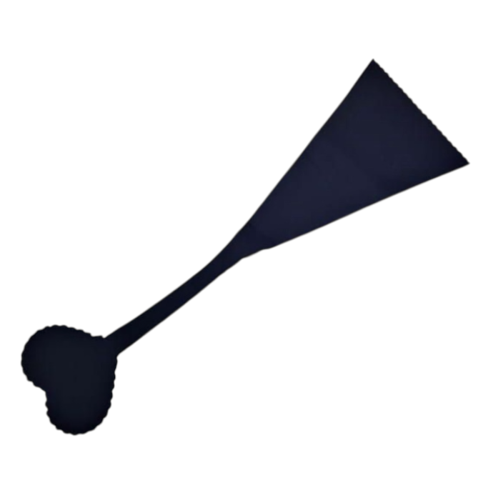 Strapless Panty - Invisible Seamless Thong Black