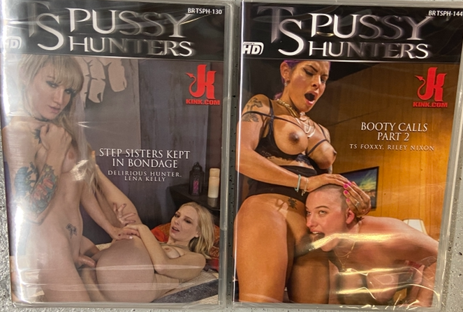 Dvd Trans Pussy Hunters 21 Titles Pack