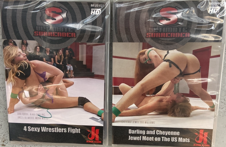 Dvd Ultimate Surrender Fight 8 Titles Pack