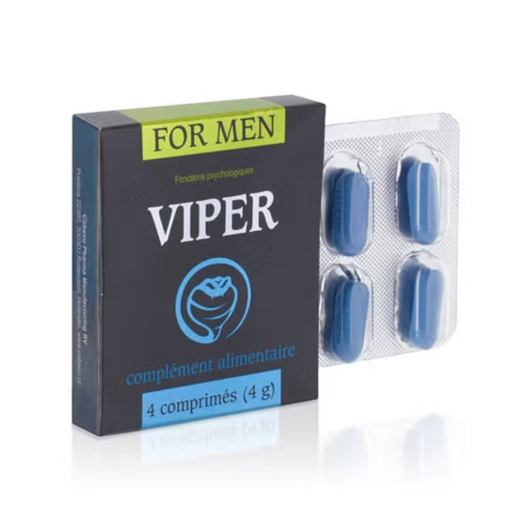 Cobeco Viper For Men – Erectie Pillen 4 Capsules