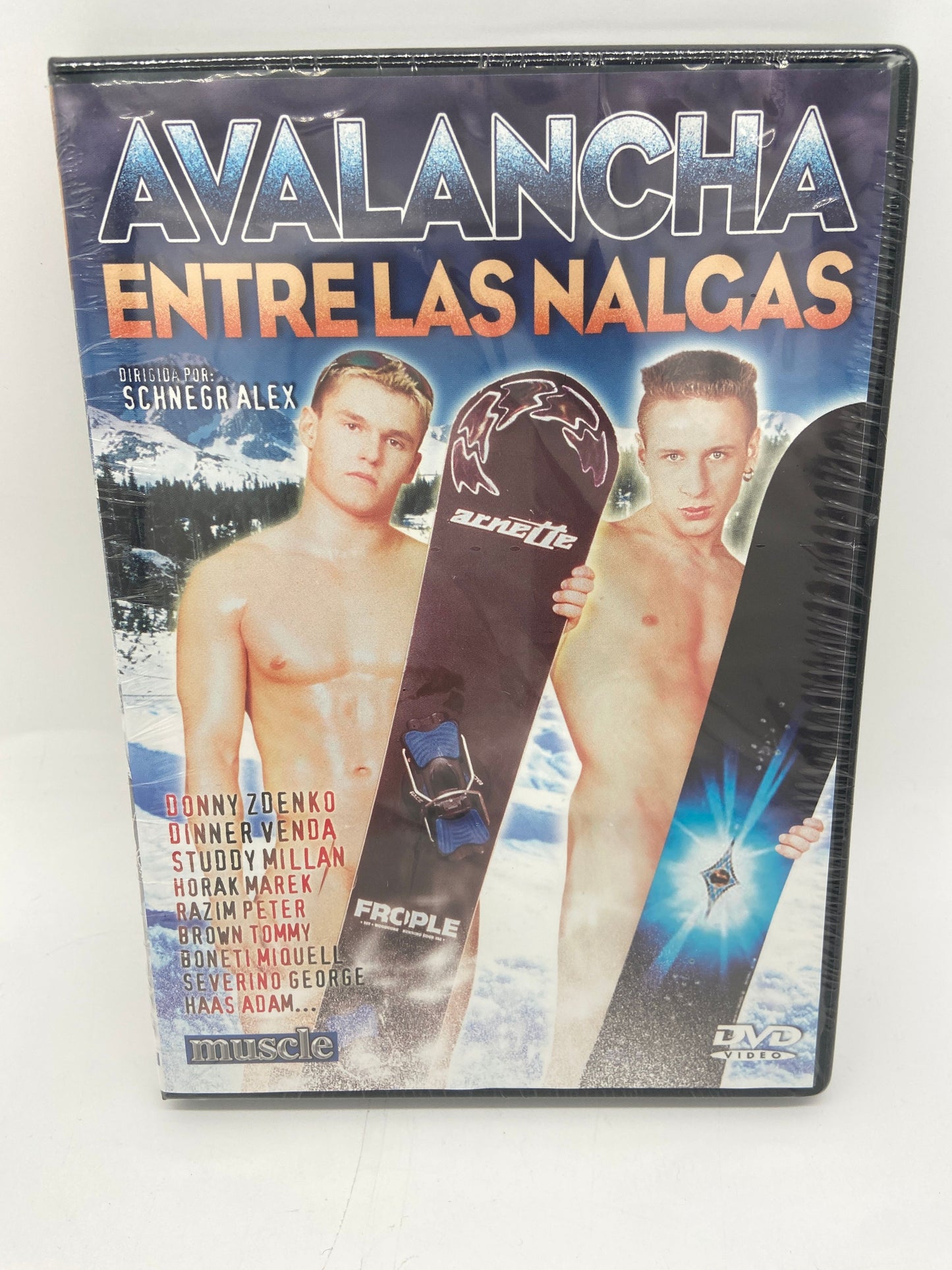 DVD Apolos Gay - Avalancha entre las nalgas