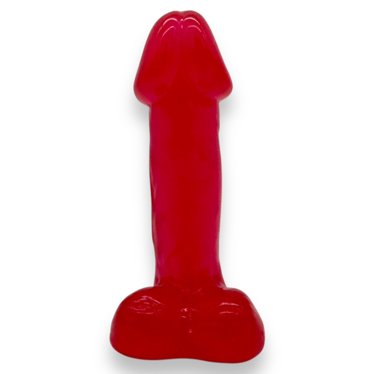 Trendy Deals - 8cm Realistische Mini Dildo - Rood