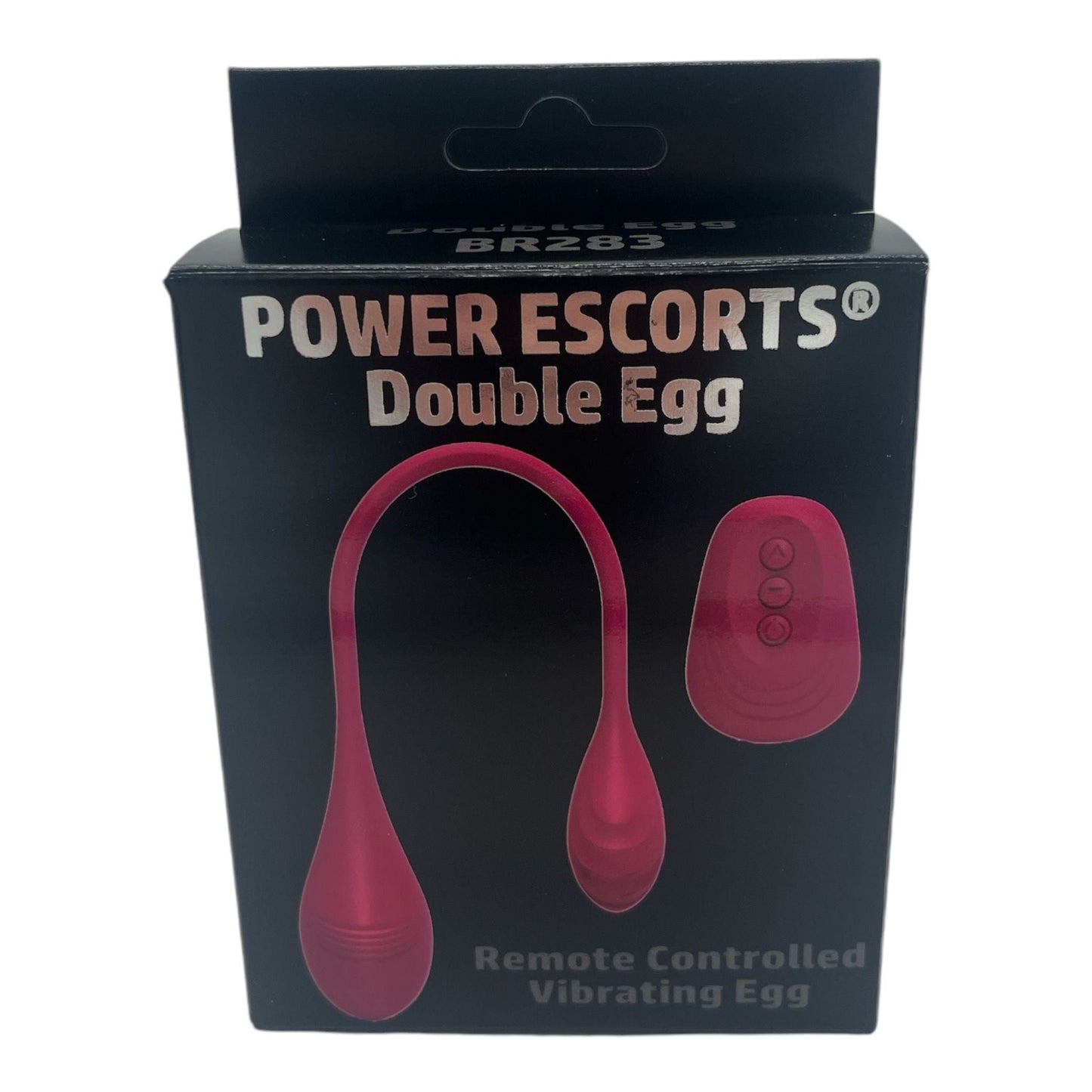 Power Escorts - BR283 Double Egg - Afstandsbediening Vibrator - Roze