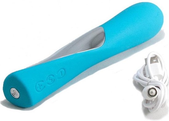 DORR - Aura - G-Spot Vibrator – Aqua Blauw, Oplaadbaar, Ergonomisch Design