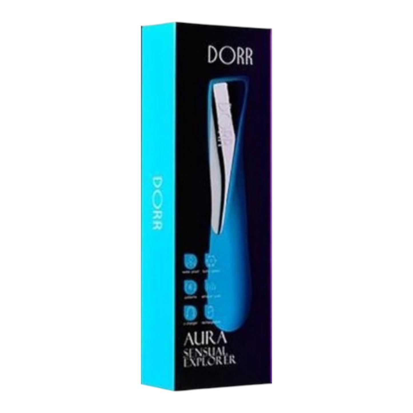 DORR - Aura - G-Spot Vibrator – Aqua Blauw, Oplaadbaar, Ergonomisch Design