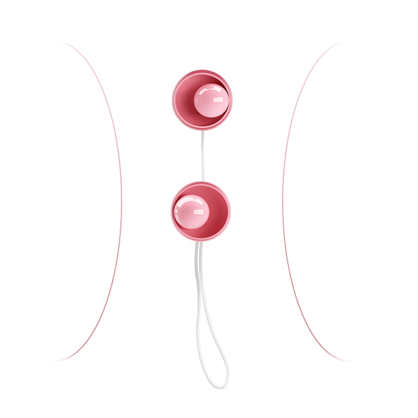 Baile - Twin Simulation Kegel Ball - Rood