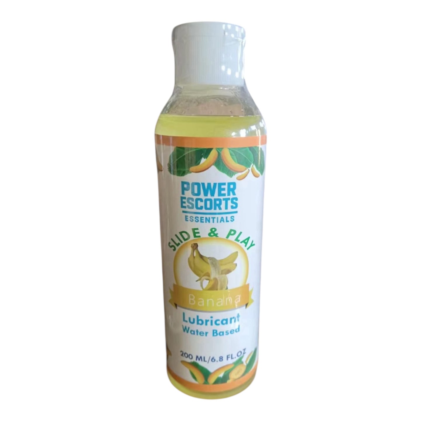 Power Escorts Water-Based Glijmiddel Banaan 200ml – Hydraterende & Langdurige Personal Lube