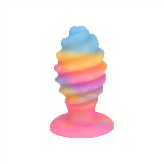 XXLTOYS – Rainbow Ripple XL – Krachtige, Kleurrijke Stimulatie – 17 CM