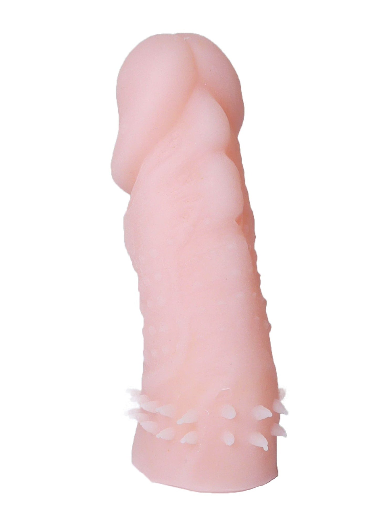 Baile - BI-016002 - Wolftooth Penis Sleeve Flesh 12 Cm Dia 4 Cm ( 5 Inch Lenght  )