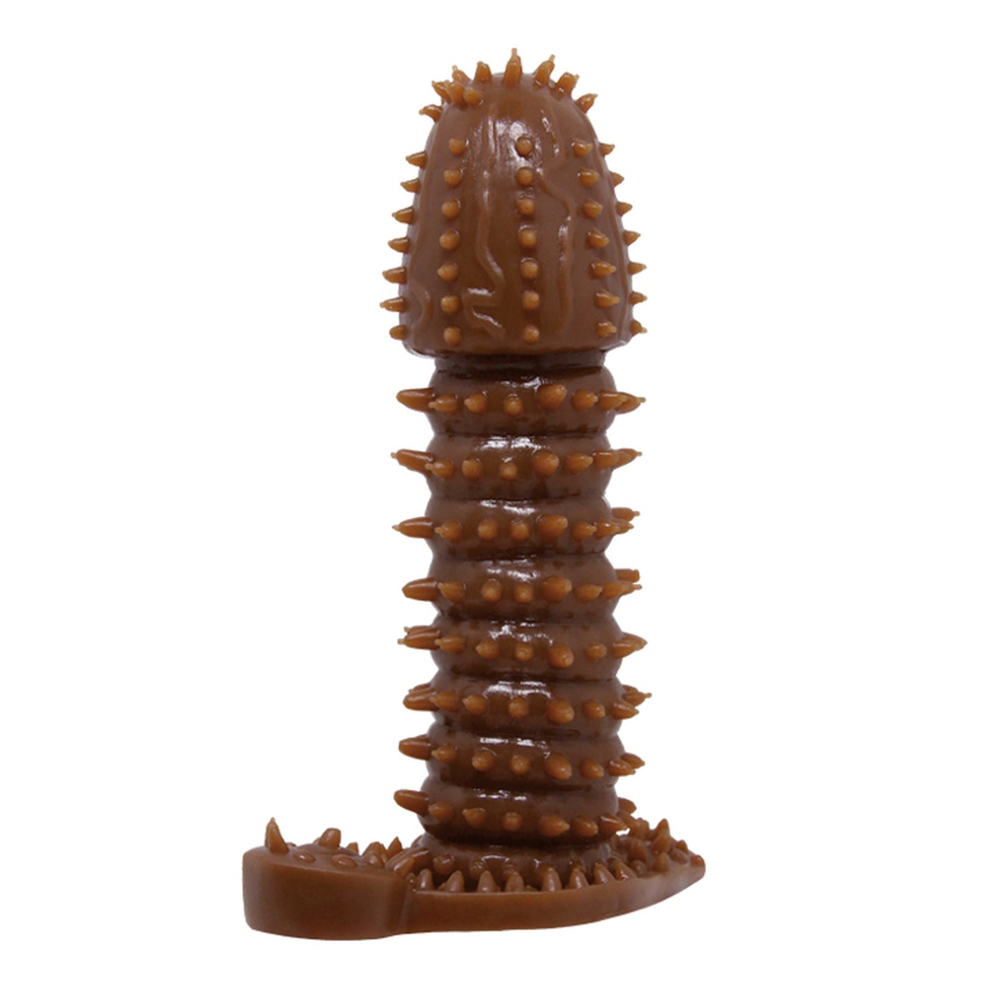 Baile - BI-016005 - Wolftooth Penis Sleeve Flesh 12.5 Cm Dia 3.5 Cm ( 5 Inch Lenght  )