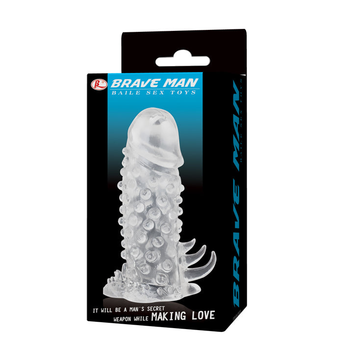 Baile - BI-026203 - Penis Sleeve Clear 13,5 Cm Dia 3,5 Cm - 5,3 Inch Extender