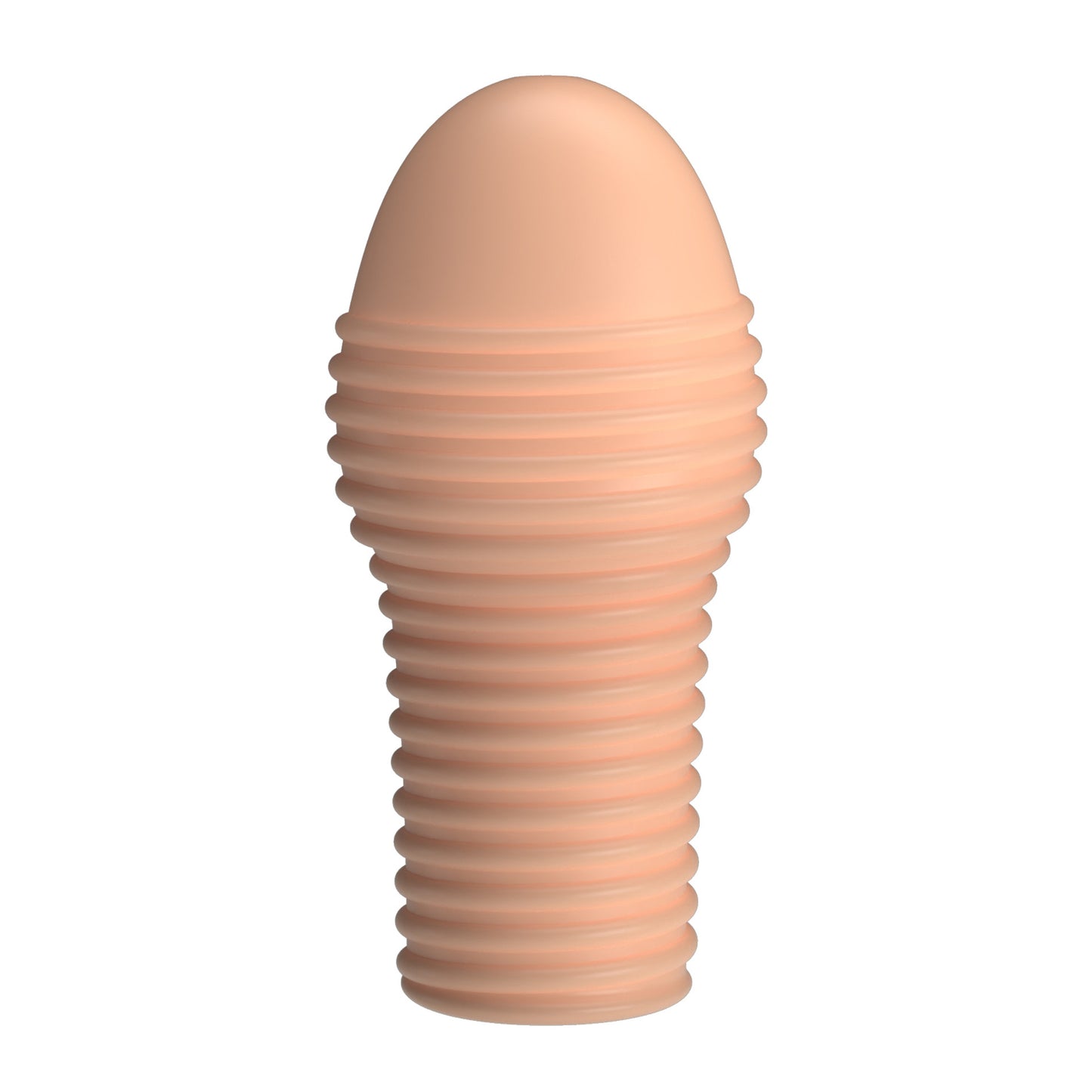 Pretty Love BI-026291 Huel Penis Sleeve – Huidskleur – Flexibele Verlengdesleeve