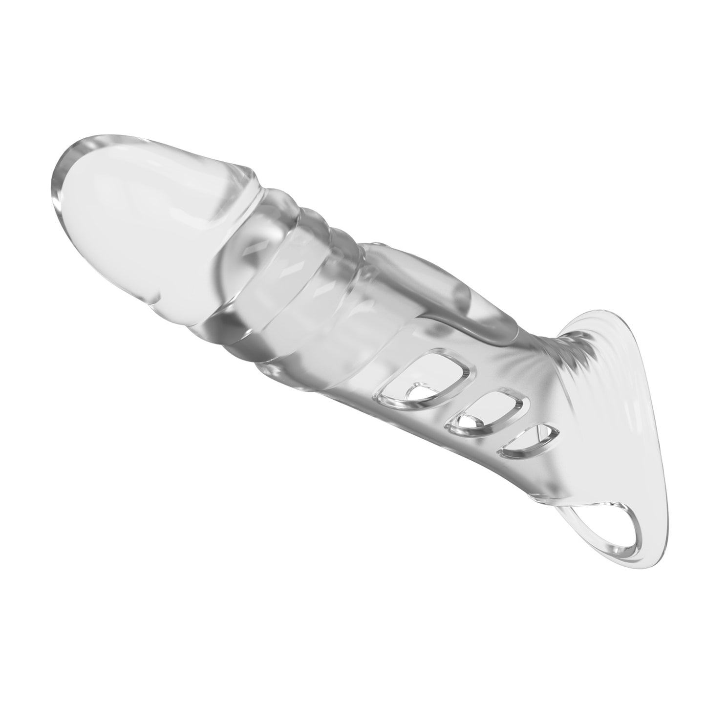 Pretty Love Penis Sleeve 22 cm - Extender 8.7 inch - Transparant - Verlenging & Verdikking
