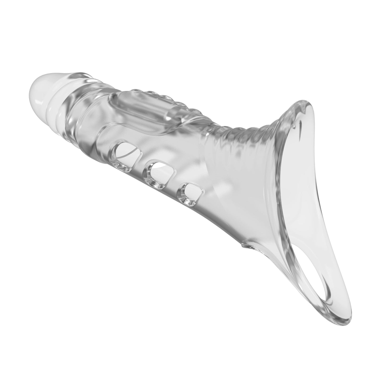 Pretty Love Penis Sleeve 22 cm - Extender 8.7 inch - Transparant - Verlenging & Verdikking
