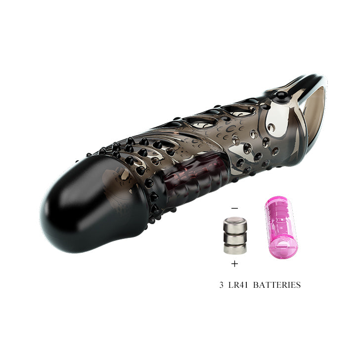PRETTY LOVE Cecelia Vibrerende Penis Sleeve – Stimulerend Opzetstuk – 70g
