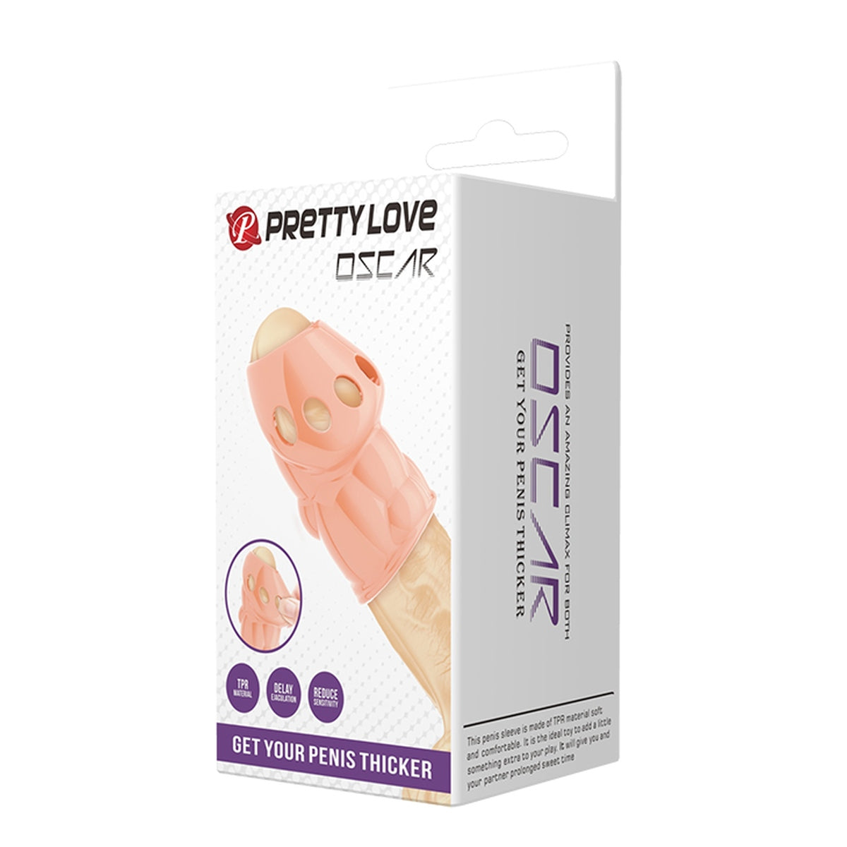 Pretty Love - Oscar - Penis Sleeve - Huidskleur