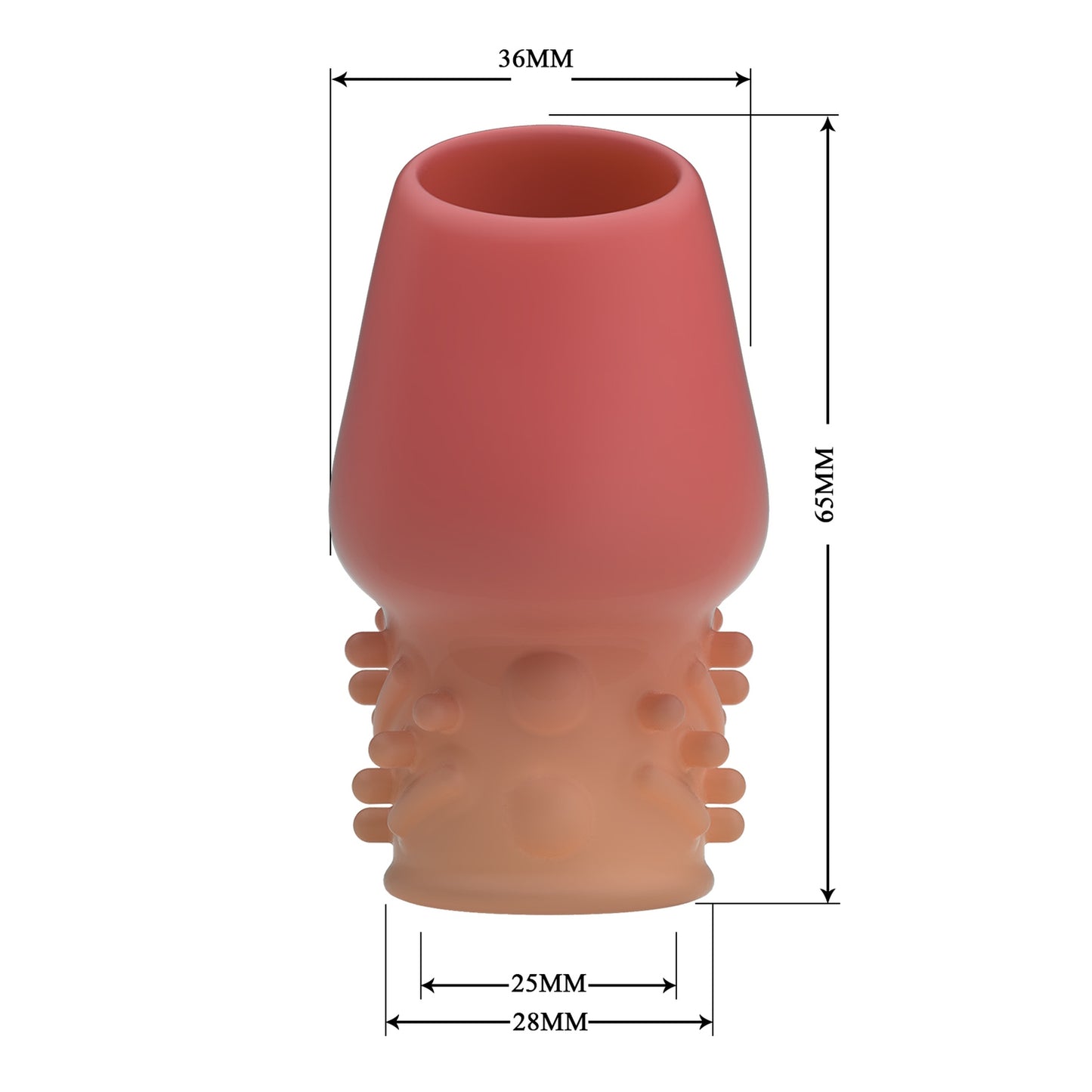 Pretty Love - Matias - Bruine Penis Sleeve