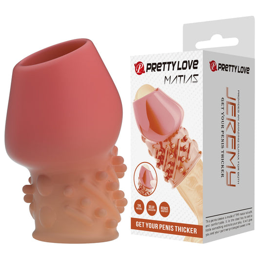 Pretty Love - Matias - Bruine Penis Sleeve